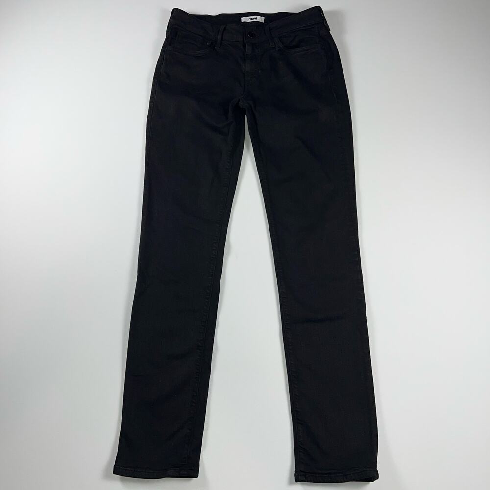 Mavi Emma Slim Boyfriend mid Rise Black Jeans Size 27/32